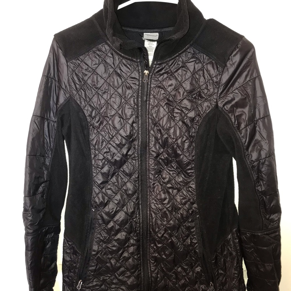 Black thin fall jacket